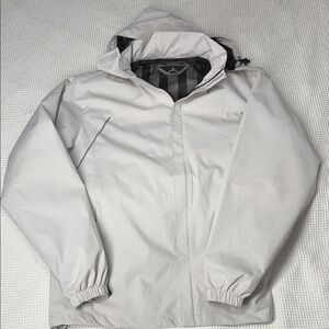 Light Gray Moerdeng Hooded Utility/Weather Jacket - XL